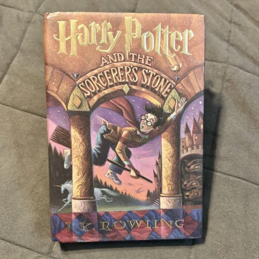 Harry‎ Potter and the Sorcerer's Stone 1st US American Edition. J.K. Rowling HC